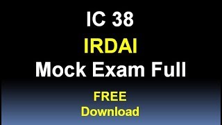 IC 38 Agent Exam 2024| IRDAI Life Insurance Agent Exam Online | Full Mock Test 10 screenshot 4