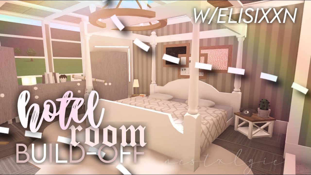 Bloxburg Hotel Room Build Off W Elisixxn Youtube My Xxx Hot Girl