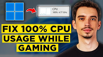 How To Fix 100% CPU Usage While Gaming In Windows 11/10 (2025) - Full Guide