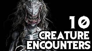 10 TRUE CREATURE ENCOUNTERS - What Lurks Beneath