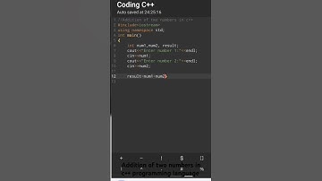 #c++ programming | Addition of two numbers in c++ programming language |#learncoding #cpp #coding