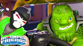 The Croc and Bane Make a Mess! | DC Super Friends | @ImaginextWorld