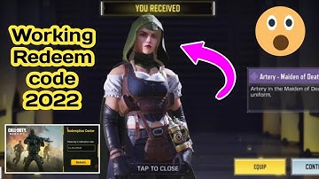 cod mobile New July 2 Working Redeem code 2022 | codm Redeem code 2022 | cod mobile Redeem code 2022
