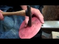 Hammered metal how to raise a copper bowl  the art league school