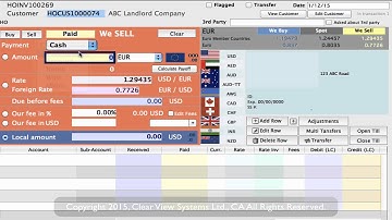 How to Record an Expense Transaction in CurrencyXchanger (CXR)