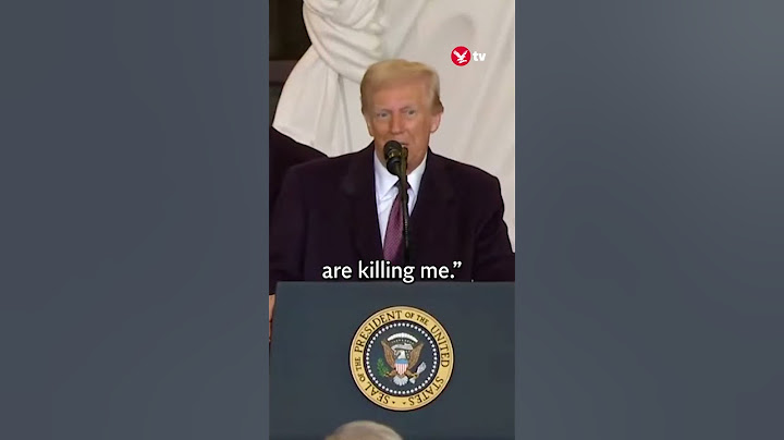 Donald Trump discusses Melania's feet
