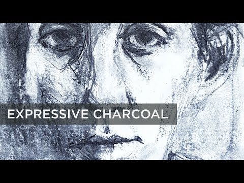 Expressive charcoal // Dear Jools - Art by Sabra Awlad Issa