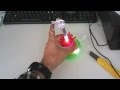 Everbuying Plastic Flash LED Light Toy Music Gyro Wheel Cool Spinning Toy