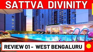 1/2/3 BHK Sattva Divinity Review Nayandahalli Mysore Road Banglore ☎ 9810017128