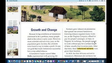 Reflections Chapter 4 Lesson 2 - Virginia