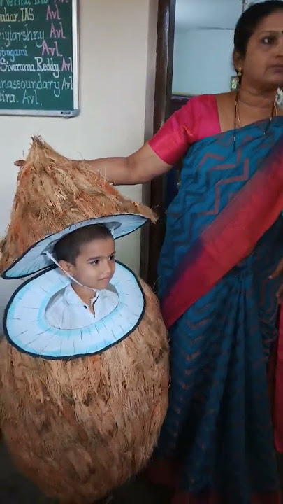 Coconut 🥥 fancy dress #shotr #viral