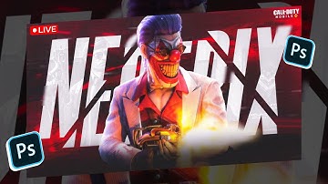 How To Make Amaging Codm Live Stream Thumbnail In Android | Tutorial | Codm | #11