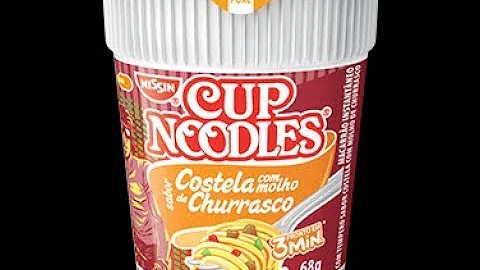 Como fazer um cup noodles no microondas?