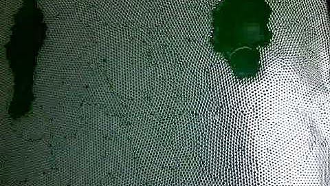 demonstration of recrystallisation in a bubble raft