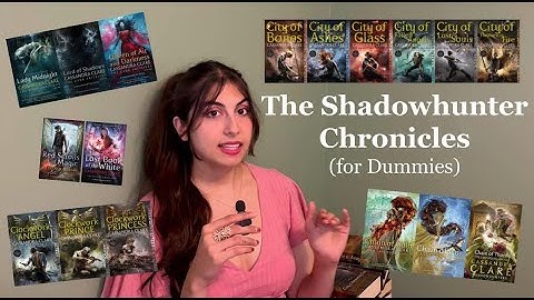 A desperate attempt to explain the Shadowhunter Books