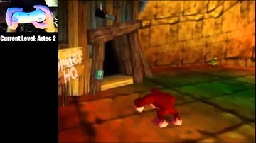 Angry Aztec 2 - Donkey Kong 64 No Levels Early Speedrun Tutorial (Part 10 of 11)
