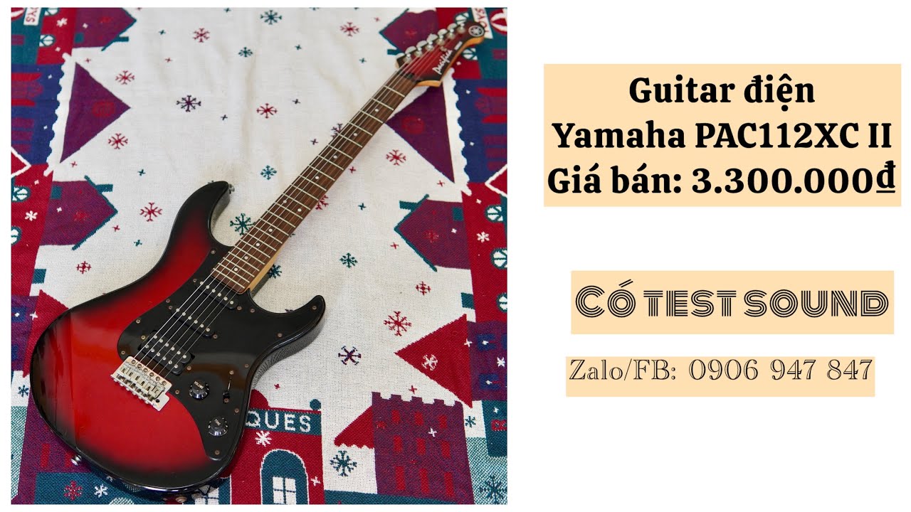 03/25/2025] Yamaha PAC112XC II Electric Guitar - Price: 3,300,000