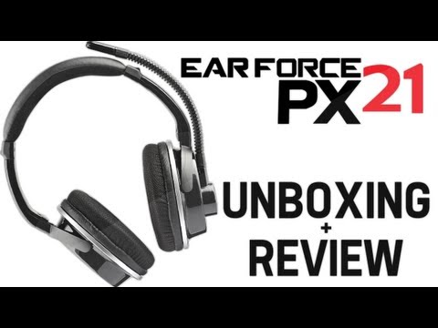 Unboxing + Review Turtle Beach Ear Force PX21 [PT BR]