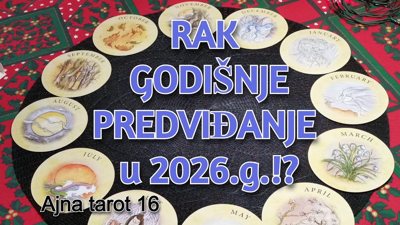 RAK - GODINA 2026. PUNA AKCIJE i DOGAĐANJA!? / generalno tarot čitanje
