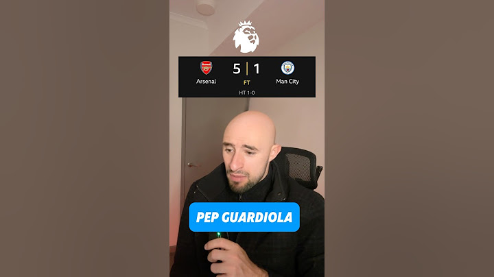 PEP GUARDIOLA WAS ROBBED!!? 😥😭 | ARSENAL 5-1 MAN CITY