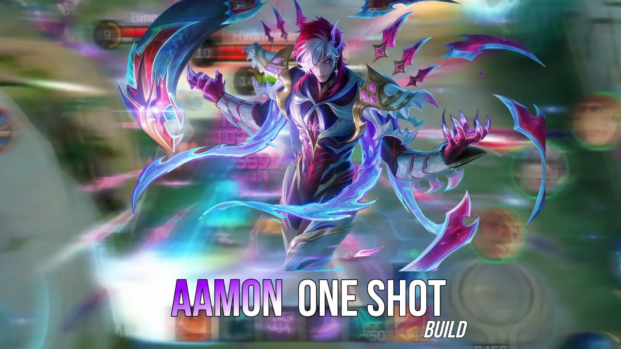 AAMON ONE SHOT BUILD 🔥| AAMON GAMEPLAY | MOBILE LEGENDS