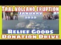 TAAL VOLCANO ERUPTION | Donation Drive | Relief goods | Life inside an Evacuation Center