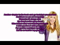 Hannah Montana Forever - I`ll Always Remember You  With Lyrics On Screen + DOWNLOAD LINK