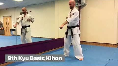 9th Kyu Kihon, Sanbon Kumite and Renraku - BKK Mountain Ash