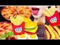 ASMR HAMBURGER GUMMY JELLY, GIANT PIZZA, FRIES, COLA 대왕 피자 젤리, 대왕 햄버거 젤리 먹방 EATING SOUNDS