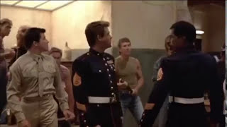 'American Ninja 2' fight scene archives Michael Dudikoff  (1) Steve James, Mike Stone