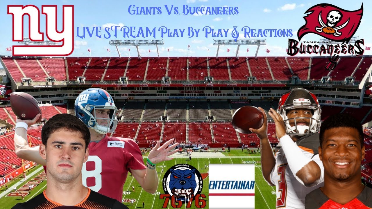 How to Watch Giants vs. Buccaneers, NFL Live Stream, Schedule, TV Channel, Start Time