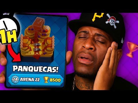 TENTEI CHEGAR A 8500 TROFÉUS NO CLASH ROYALE... E DEU RUIM 😭🔥