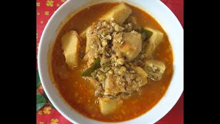 Yam and Moong Curry || Soorn ani moogachi Kadi || CookLikeCecilia