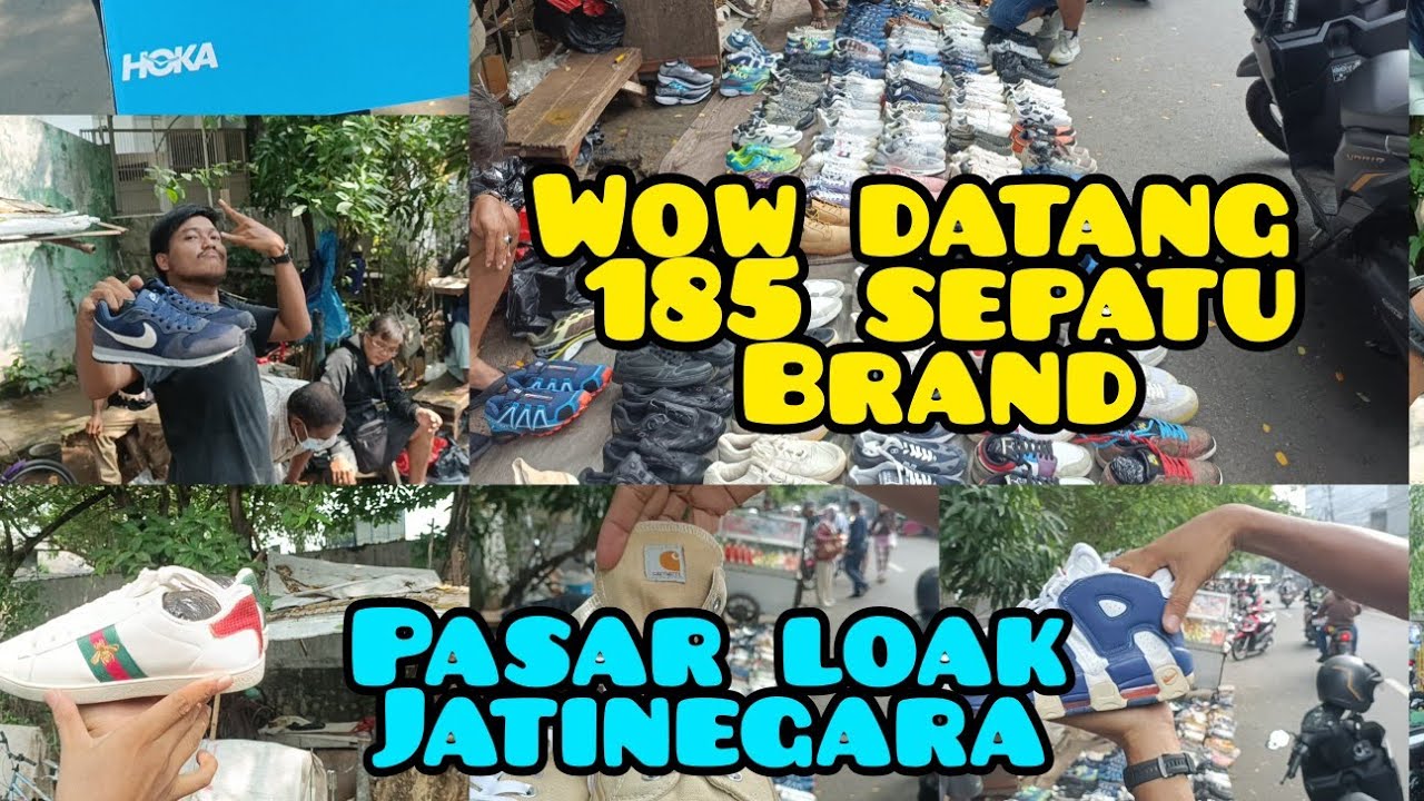 SEPATU 👞👢BRANDED‼️ BANYAK PILIHAN ADA DI PASAR LOAK JATINEGARA#wabangomen081399645727 