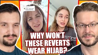 Blonde 'Reverts' Complain about Harassment from Muslim Men