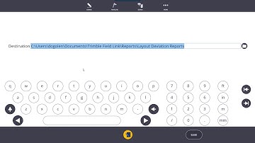 Trimble Field Link - Creating Reports