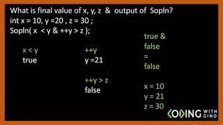Tricky questions on logical operators for java 11 certification exam 1z0-819