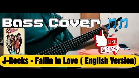 J-Rocks - Fallin in Love (English Version) Bass cover 🎵🎵 pemula🤓🤓