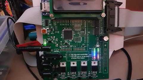 B2 & Z1 flipdot controller, Mk2 - 1st run