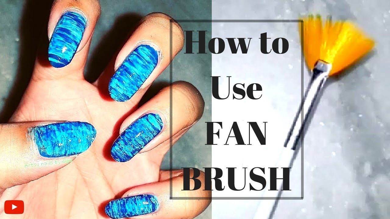 7. Fan Brush Nail Art Designs for Short Nails - wide 7