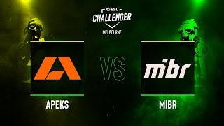 Apeks vs. MIBR - Map 2 [Nuke] - ESL Challenger Melbourne 2024 - Semi-final