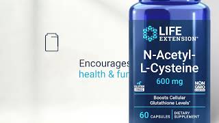 N-Acetyl-L-Cysteine, NAC Supplement, 60 capsules