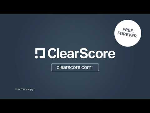 Get Your Free Credit Score & Report Now @ www.clearscore.com