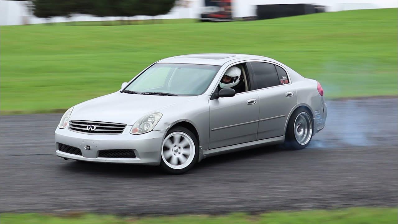 Infiniti G35 Sedan Drifting (Stock | VQ35DE | 6MT) - YouTube