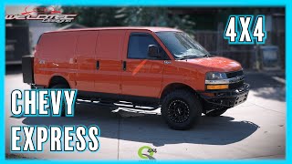 Chevy Express Quigley 4x4 Tour | The Ultimate Off Grid Adventure Van