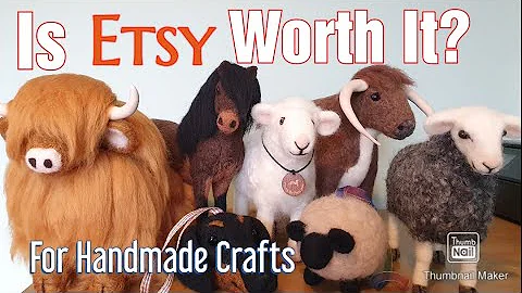 From Hobby to Business: My Journey Selling Needle Felted Crafts on Etsy
