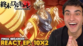 BUDA VS REI DIABO HAJUN! HADES!! React Record of Ragnarok EP. 14 Temp. 2 ( Shuumatsu no Valkyrie) 