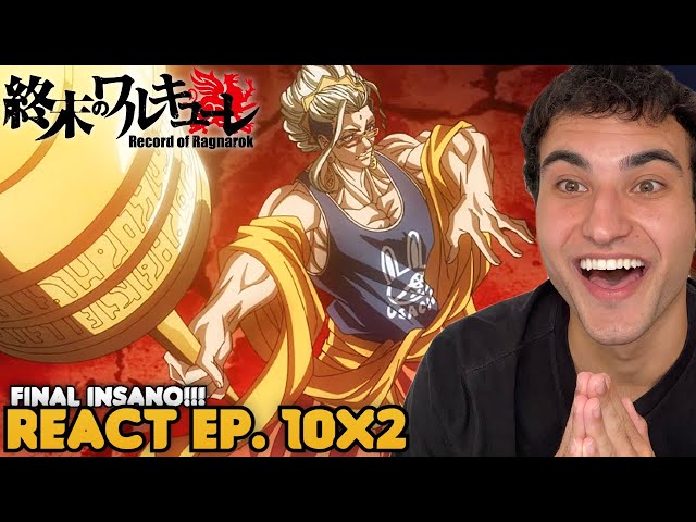 BUDDHA VAI LUTAR PELA HUMANIDADE! React Record of Ragnarok EP. 10