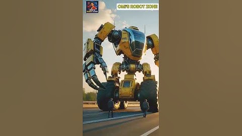 🚀 Colossal Robot Machine on Wheels | Future Industrial Giant in Action