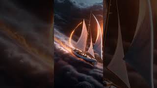 Sailing Through a Storm #aiart #technology #aivideo #grok